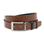 Draaibare reversible riem bruin/zwart