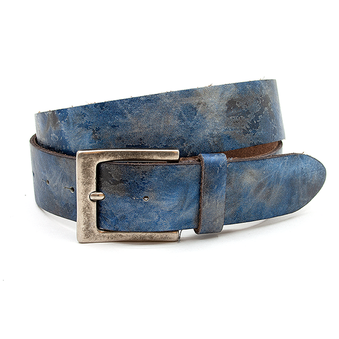 A-Zone Dames riem blauw/grijs