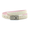 JV Belts Dames riem kroko beige