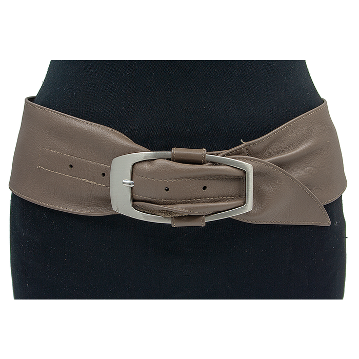 A-Zone Dames nappa soft leren heup riem