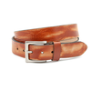 Thimbly Belts Heren jeans riem cognac met lichte vegen