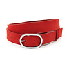 JV Belts Hippe rode suede dames riem