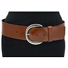 Brede heupriem cognac