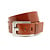 Stoere jeans riem cognac