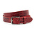 Jeans riem rood kroko