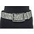 Dames riem met sparkle glitter strass