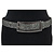 Dames riem met sparkle glitter strass