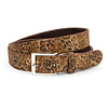 Thimbly Belts Dames riem met luipaard print