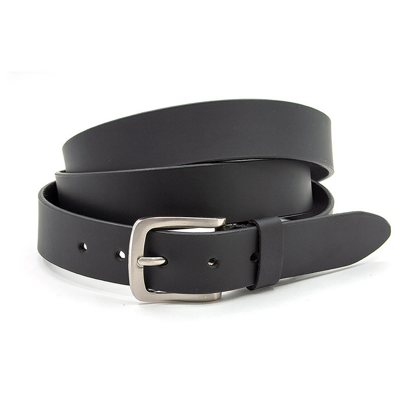 Thimbly Belts Zwarte dames/heren riem extra lang