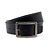 Stoere zwarte dames/heren riem