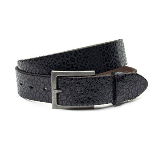 A-Zone Jeans riem met croco print