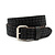 Jeans riem zwart croco