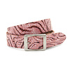 Thimbly Belts Jeans dames riem roze met motieven