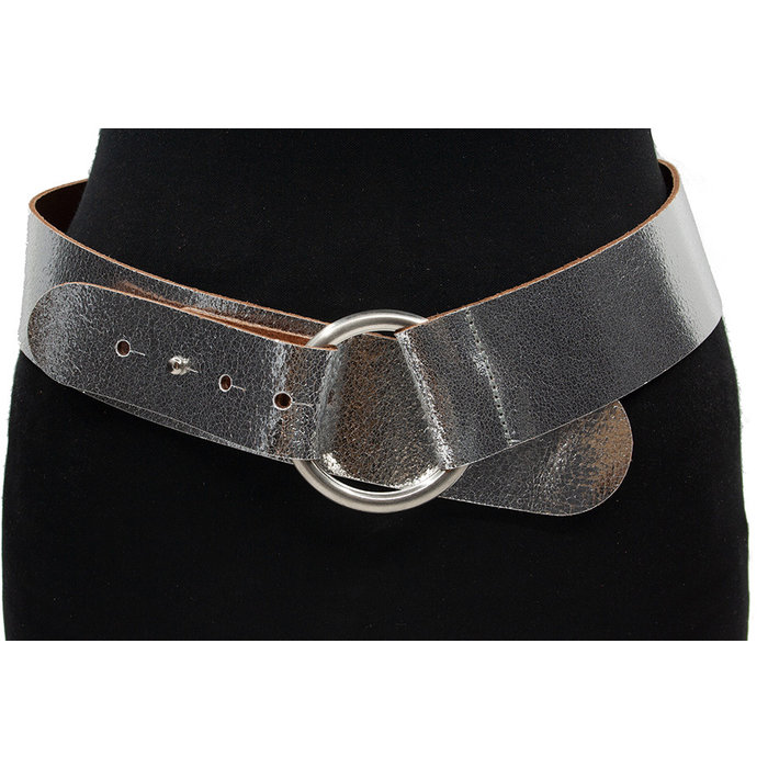 Thimbly Belts Dames afhangceintuur zilver