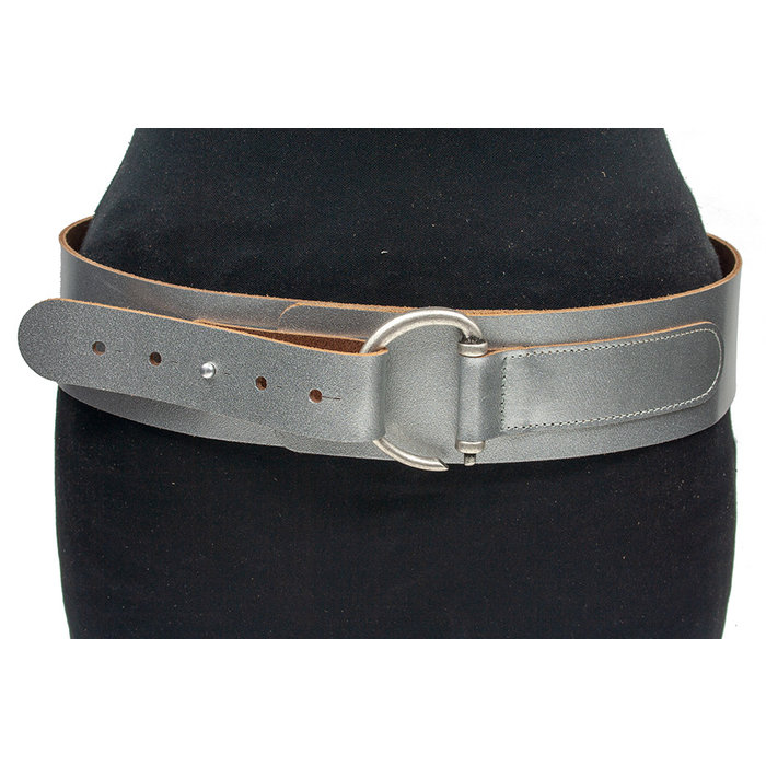 Thimbly Belts Dames afhangceintuur zilver