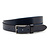 Gevlekte jeans riem blauw