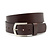 Stoere jeans riem bruin