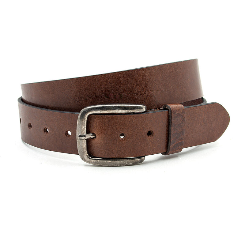 Thimbly Belts Stoere jeans riem bruin