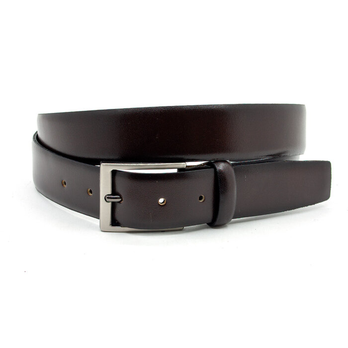 Thimbly Belts Bruine gebolleerde pantalonriem