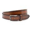 Tabak (cognac) kleurige  pantalon riem