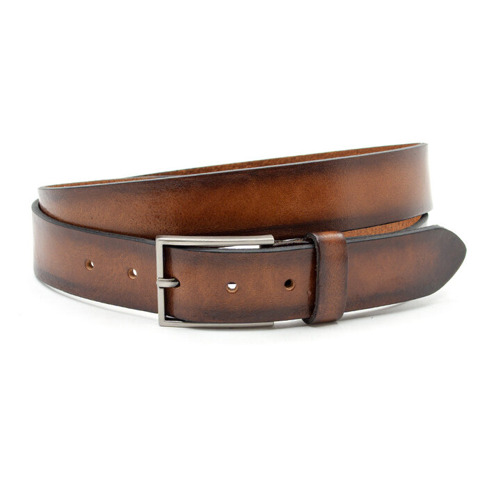 Thimbly Belts  Tabak (cognac) kleurige  pantalon riem