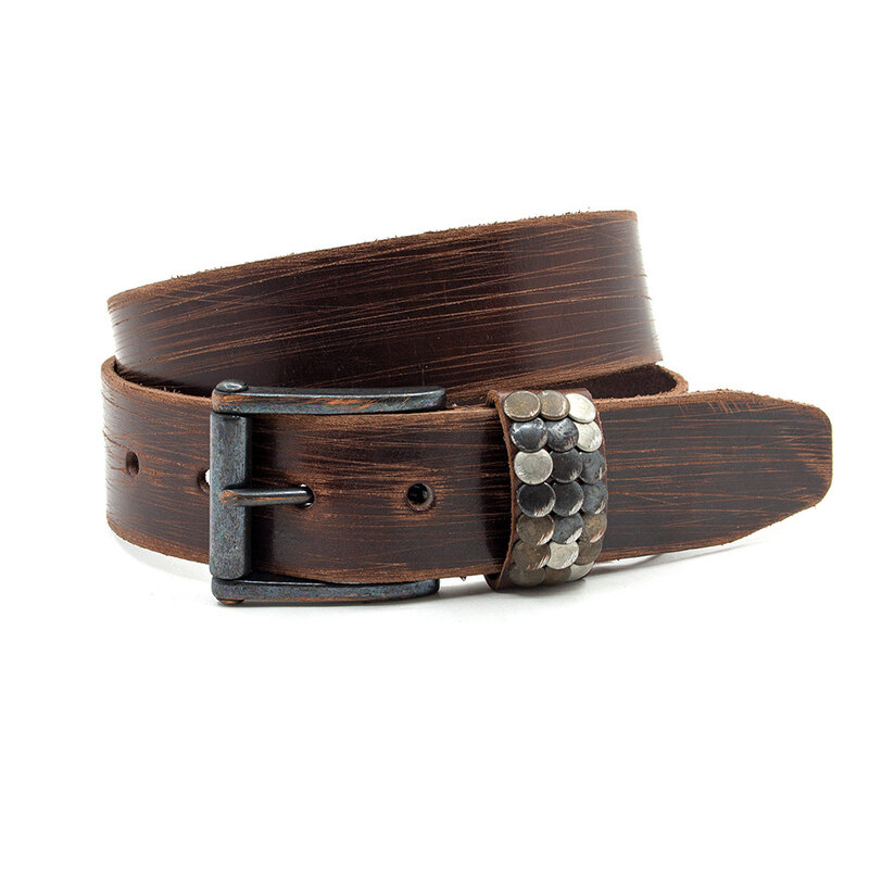 A-Zone Dames riem bruin vintage