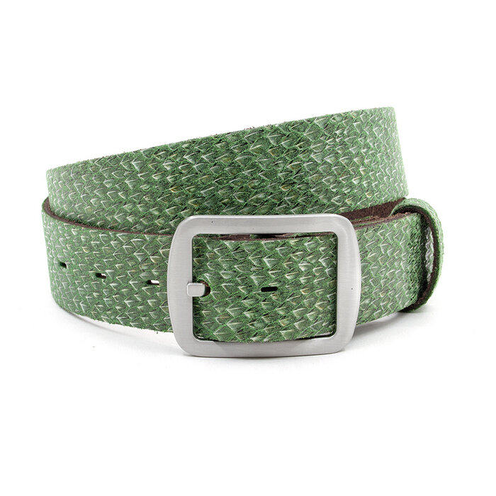 Thimbly Belts Dames riem groen fantasie