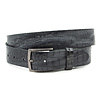 Thimbly Belts Jeans riem zwart met print