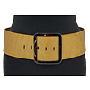 Thimbly Belts Brede dames heupriem mat goud