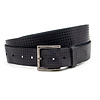 Thimbly Belts Jeans riem zwart met blok print