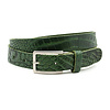 Dames riem groen croco