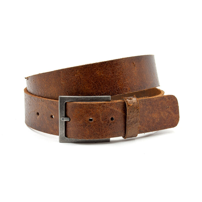 Thimbly Belts Dames riem brons crackele