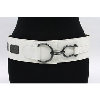 Thimbly Belts Dames afhangceintuur ijs wit