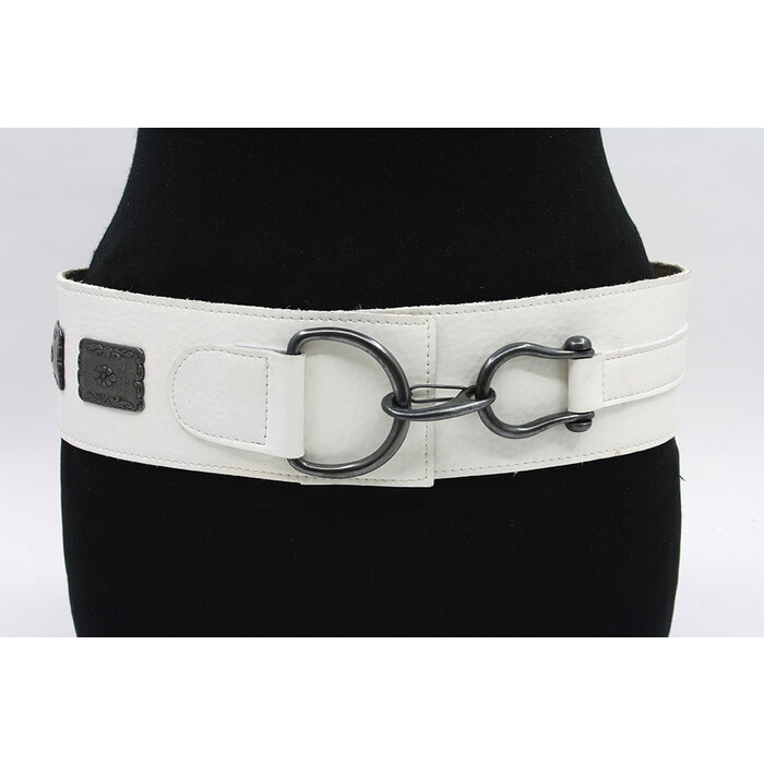 Thimbly Belts Dames afhangceintuur ijs wit