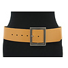 A-Zone Dames brede ceintuur camel