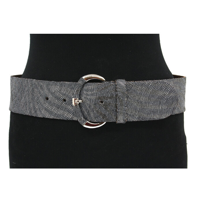 A-Zone Dames afhangceintuur grijs gemeleerd