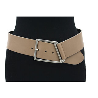 Thimbly Belts Dames brede heupriem egret