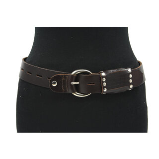 A-Zone Dames/heren bruine afhangriem