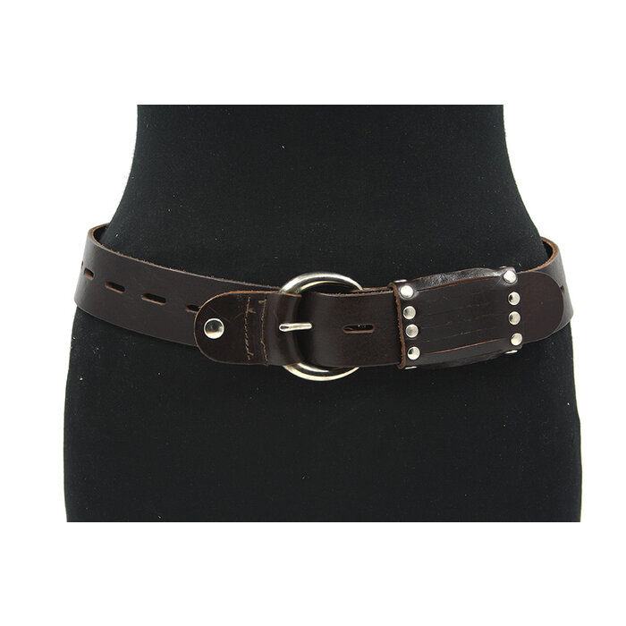 A-Zone Dames/heren bruine afhangriem