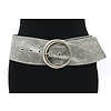 A-Zone Dames nappa taille/heupriem grijs
