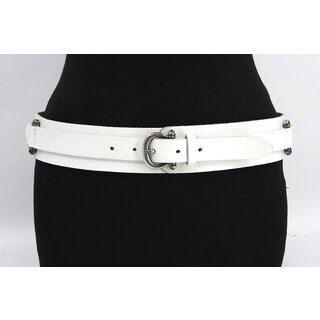 A-Zone Dames heupriem wit