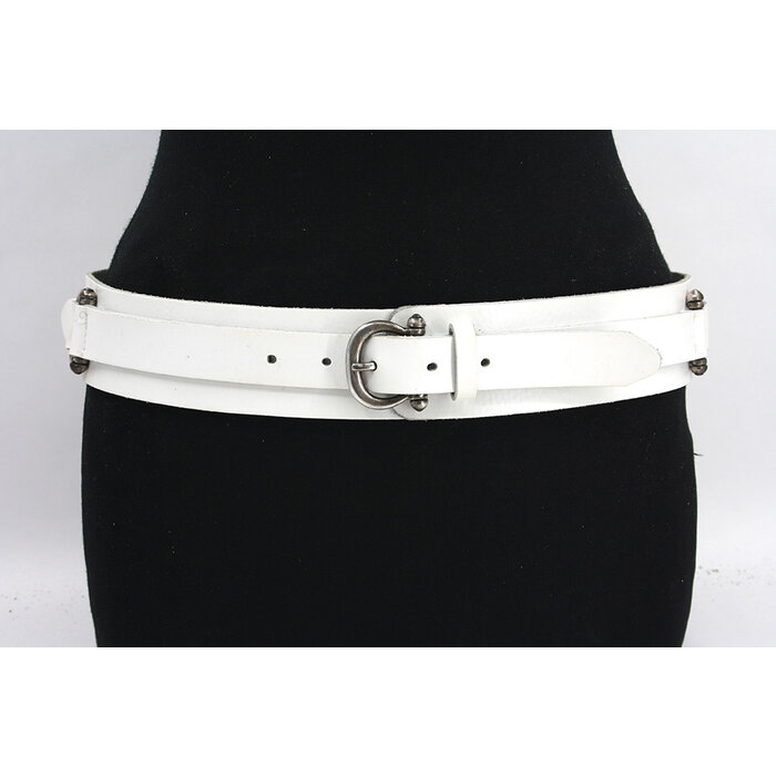 A-Zone Dames heupriem wit