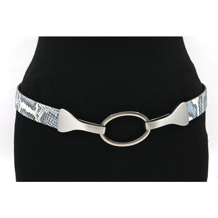 A-Zone Dames afhangriem blauw pastel