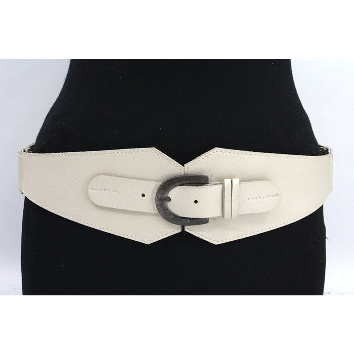 A-Zone Dames afhangriem beige