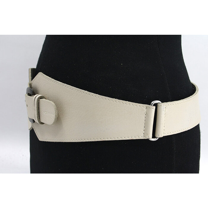 A-Zone Dames afhangriem beige