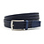 Elastische heren riem blauw