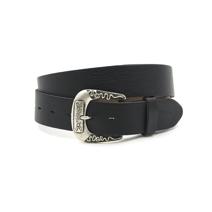 Thimbly Belts Dames jeans riem zwart
