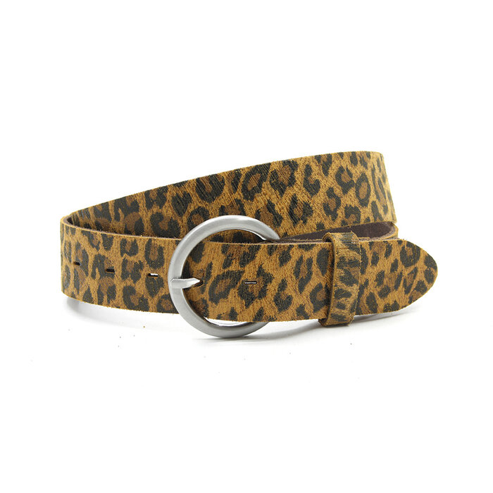 A-Zone Dames riem cognac/bruin/zwart