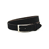 Thimbly Belts Zwarte dames riem suede