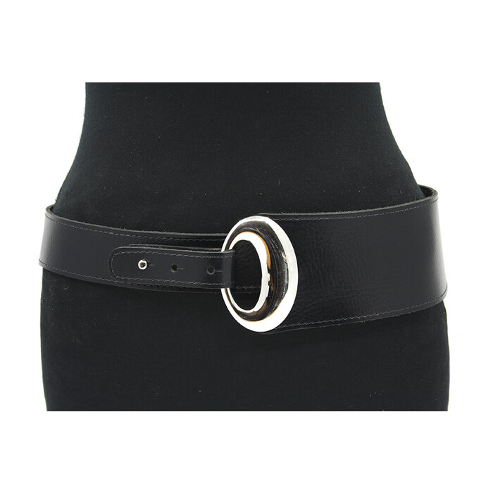 A-Zone Dames afhang ceintuur zwart
